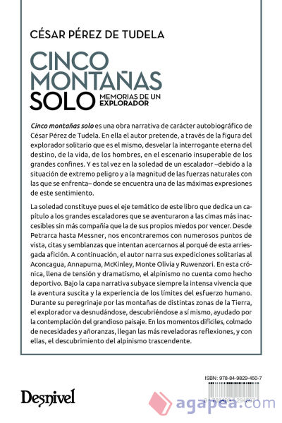 Cinco montañas solo