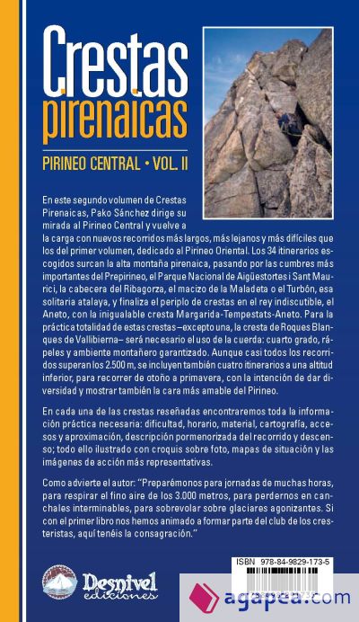 Crestas Pirenaicas. Pirineo Central Vol. II.Prepirineo de Lleida-Ribagorza-Maladeta-Aigüestortes- Turbón