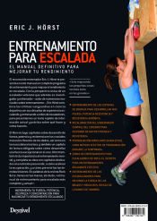 Portada de ENTRENAMIENTO PARA ESCALADA: EL MANUAL DEFINITIVO PARA MEJORAR TU RENDIMIENTO