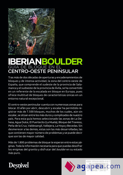 IBERIAN BOULDER: GUÍA DE BLOQUE EN EL CENTRO-OESTE PENINSULAR