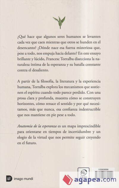 Anatom&iacute;a de la esperanza