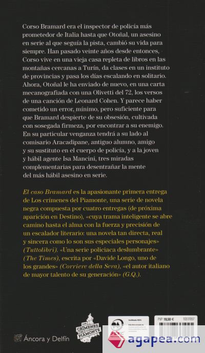 El caso Bramard (Serie Los crímenes del Piamonte 1)