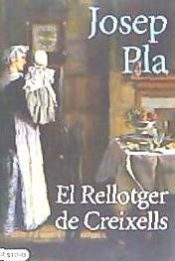 Portada de El rellotger de Creixells