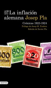 Portada de La inflación alemana. Crónicas 1923-1924