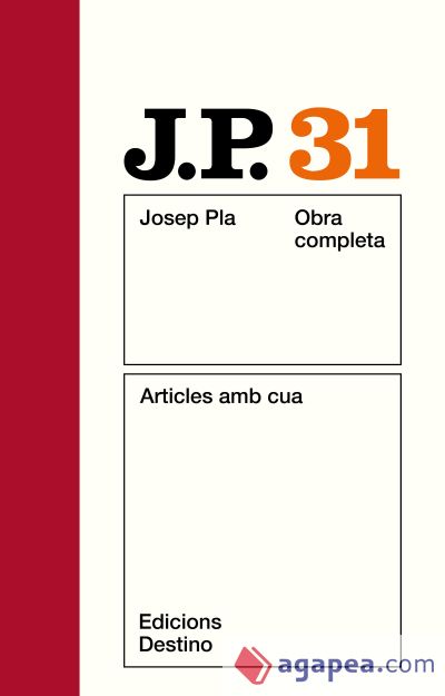 O.C.J.PLA 31 ARTICLES AMB CUA