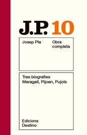 Portada de Tres biografies