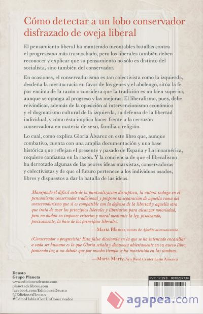 Cómo hablar con un conservador: Un ensayo sobre las diferencias entre liberalismo y conservadurismo