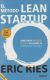 Portada de El método Lean Startup, de Eric Ries