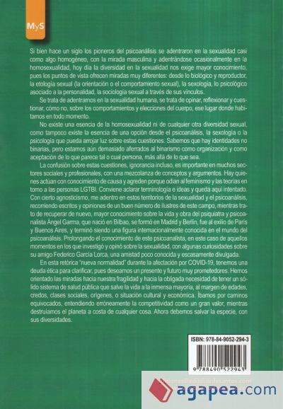 De la SEXualidad diversa a la terapia (in)necesaria