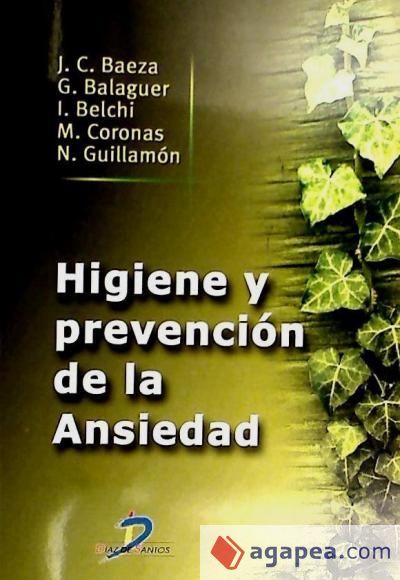 Higiene y prevención de la ansiedad