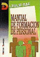 Portada de Manual de formación de personal