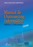 Portada de Manual de outsourcing inform&aacute;tico