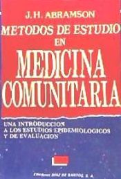 Portada de Métodos de estudio en medicina comunitaria