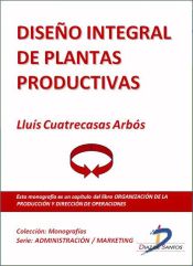 Portada de Diseño integral de plantas productivas (Ebook)