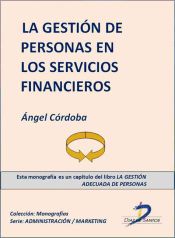 Portada de La gestión de personas en los servicios financieros (Ebook)