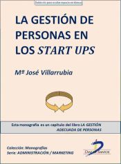 Portada de La gestión de personas en los star ups (Ebook)