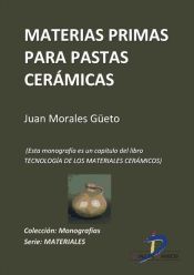 Portada de Materias primas para pastas cerámicas (Ebook)