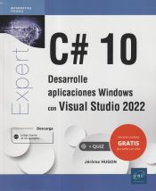 Portada de C# 10: Desarrolle aplicaciones Windows con Visual Studio 2022