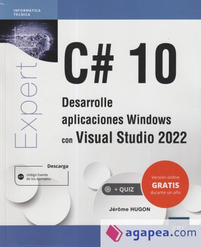 C# 10: Desarrolle aplicaciones Windows con Visual Studio 2022