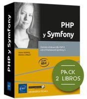Portada de PHP y Symfony. Pack de 2 libros: Domine el desarrollo PHP 8 con el framework Symfony 5