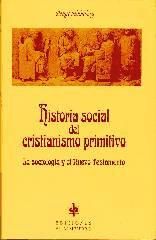 Portada de Historia social del cristianismo primitivo