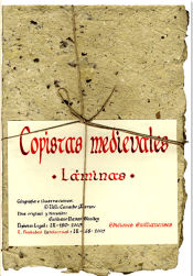 Portada de Copistas medievales