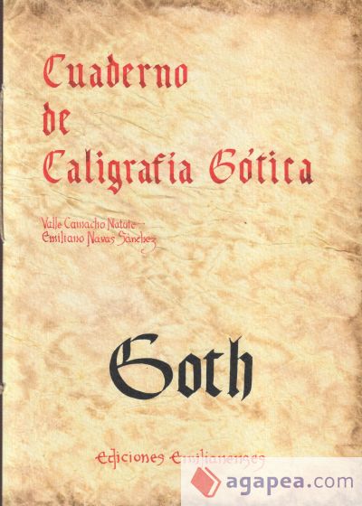 Cuaderno de caligrafía (gótica)