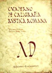Portada de Cuaderno de caligrafía (rústica romana)