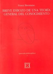 Portada de Breve esbozo de una teoría general del conocimiento