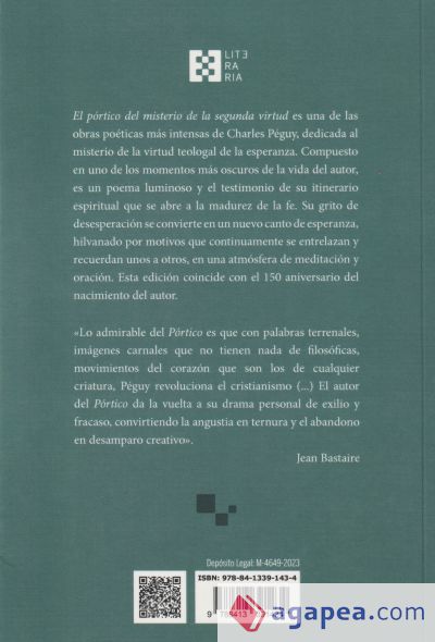 El pórtico del misterio de la segunda virtud