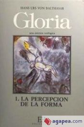 Portada de Gloria. Una estética teológica / 1