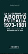 Portada de La cuestión del aborto en Italia (1973-1981)