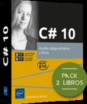 Portada de C# 10. Pack de 2 libros: Escribe código eficiente y eficaz