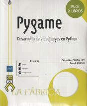 Portada de Pack La Fabrica Pygame 2 Libros Desarrollo De Videojuegos