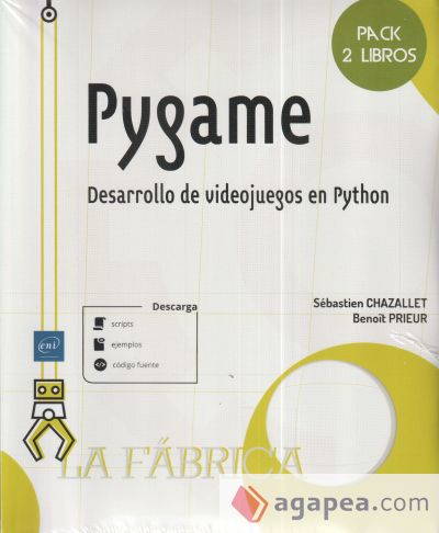 Pack La Fabrica Pygame 2 Libros Desarrollo De Videojuegos