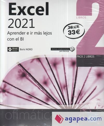 Pack Ofimatica Excel 2021 2 Libros Aprender E Ir Mas Lejos