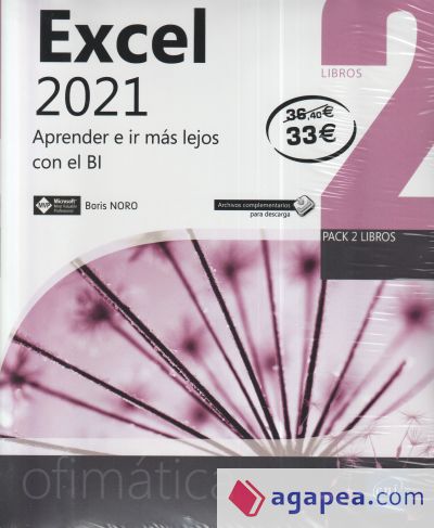 Pack Ofimatica Excel 2021 2 Libros Aprender E Ir Mas Lejos