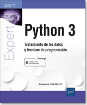 Portada de Python 3 Tratamiento de los datos y técnicas de programación