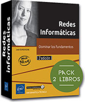 Portada de Redes Informáticas Pack de 2 libros: Dominar los fundamentos (2ª edición)