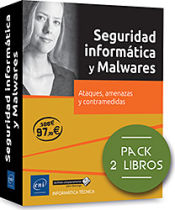 Portada de Seguridad informática y Malwares Pack de 2 libros: ataques, amenazas y contramedidas