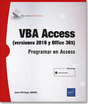 Portada de VBA Access (versión 2019 y Office 365) Programar en Access