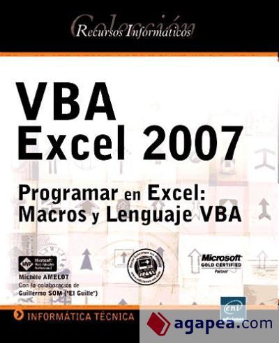 VBA EXCEL 2007 - PROGRAMAR EN EXCEL: MACROS Y LENGUAJE VBA - MICHELE ...