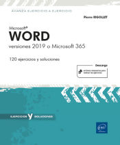 Portada de Word - versiones 2019 u Office 365