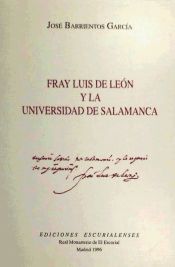 Portada de Fray Luis de León y la Universidad de Salamanca