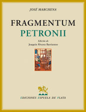 Portada de Fragmentum Petronii