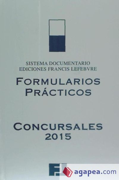 Formularios Prácticos Concursales 2015