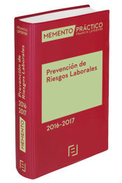 Portada de Memento Práctico Prevención de Riesgos Laborales 2016-2017