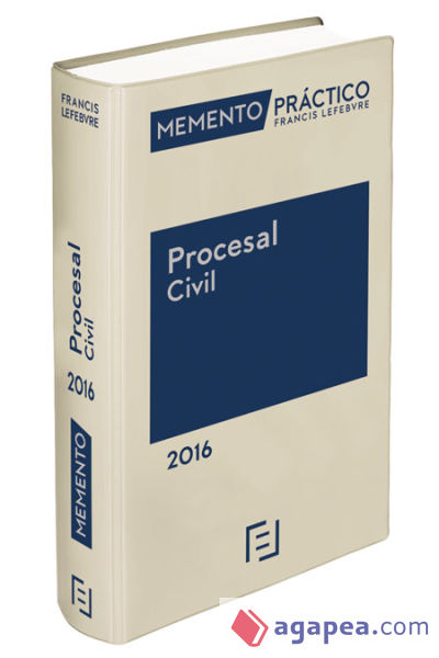 Memento práctico procesal civil 2016