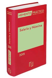 Portada de Memento práctico salario y nómina 2015