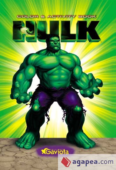 Hulk. Libro de colorear y actividades